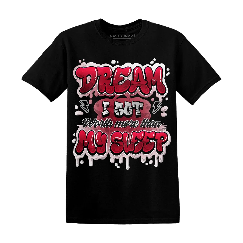 NastyJamz Retro Red Taxi 12s T Shirt Match Dream Over Rest