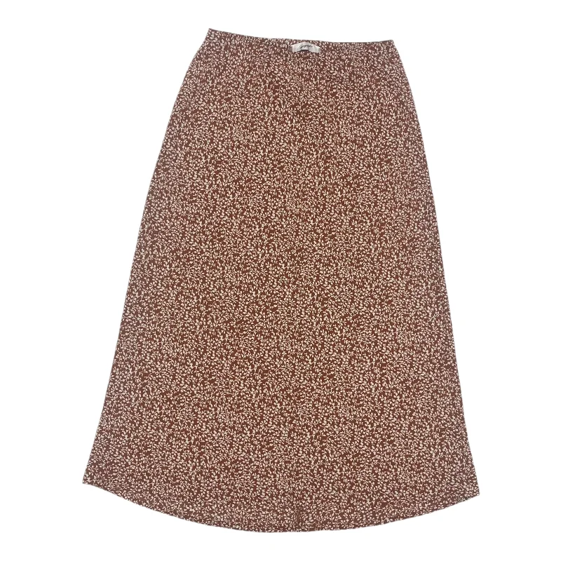 Skirt Maxi By Clothes Mentor In Brown, Size:S