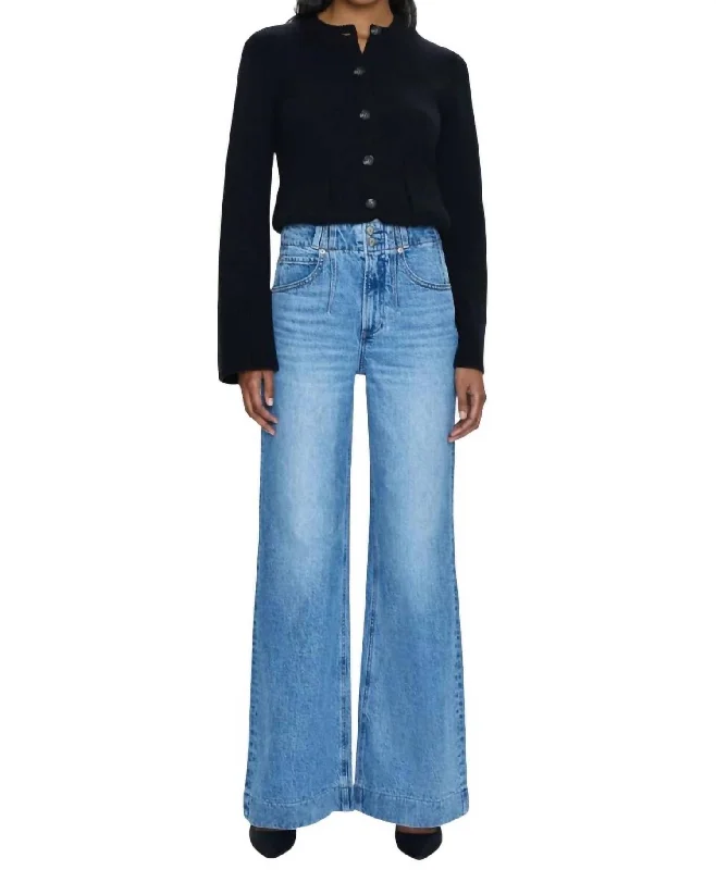 Lana High Rise Wide Leg Jeans In Gallery